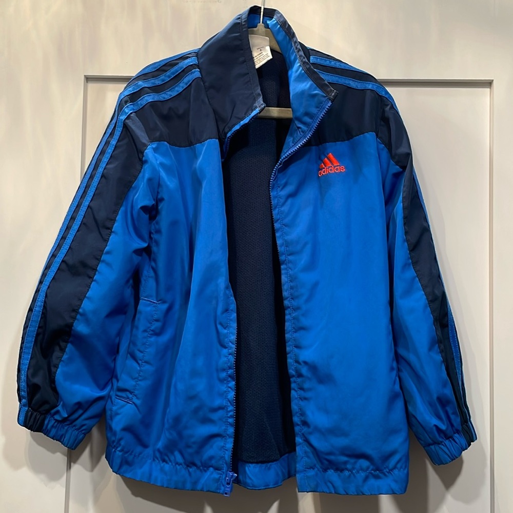 Boys Adidas Windbreaker